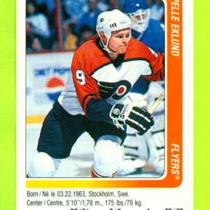1991 PANINI #228-Pelle Eklund