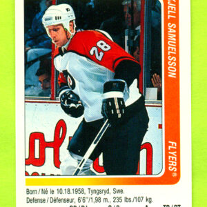 1991 PANINI #239-Kjell Samuelsson