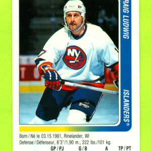1991 PANINI #242-Craig Ludwig