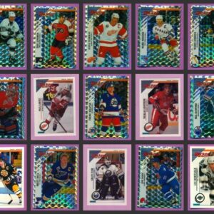 1993 Panini NHL Hockey Stickers Complete Set of 300 Selanne Tkachuk Rookie