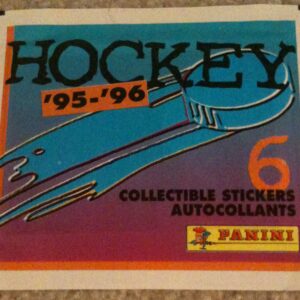 1995 Panini EMPTY (No stickers inside) NHL sticker pack
