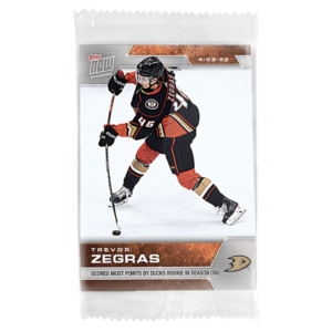 2021-22 Topps NOW  #427- Trevor Zegras 7 (1 of 470)