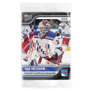 2023-24 TOPPS NOW  #7- Igor Shesterkin (1 of 293)