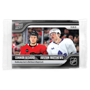 2023-24 TOPPS NOW  #45- Connor Bedard 6/ Auston Matthews 3 (1 of 2929)
