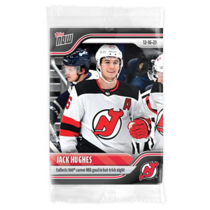 2023-24 TOPPS NOW  #63- Jack Hughes 3 (1 of 241)