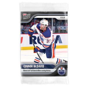 2023-24 TOPPS NOW  #85- Connor McDavid 3 (1 of 463)