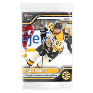 2023-24 TOPPS NOW  #92- Brad Marchand 2 (1 of 221)