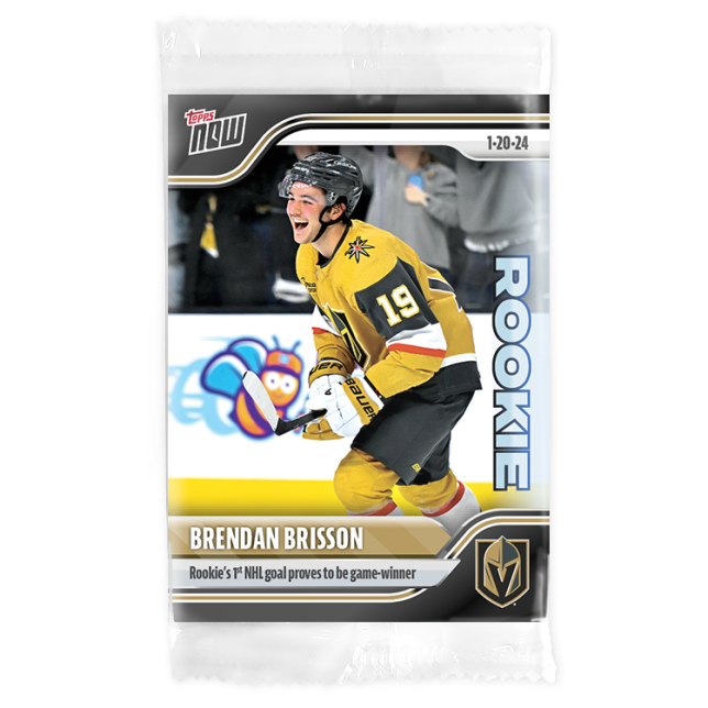 2023-24 TOPPS NOW #94- Brendan Brisson (1 of 436)