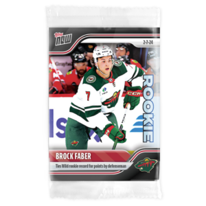 2023-24 TOPPS NOW  #113- Brock Faber 2 (1 of 673)