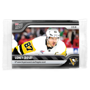 2023-24 TOPPS NOW  #121- Sidney Crosby 7 (1 of 289)