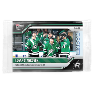 2023-24 TOPPS NOW  #130- Logan Stankoven (1 of 713)