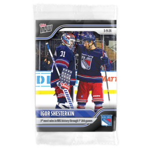2023-24 TOPPS NOW  #143- Igor Shesterkin 2 (1 of 278)