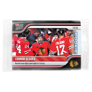2023-24 TOPPS NOW  #144- Connor Bedard 12 (1 of 8818)