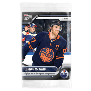 2023-24 TOPPS NOW  #151- Connor McDavid 9 (1 of 300)