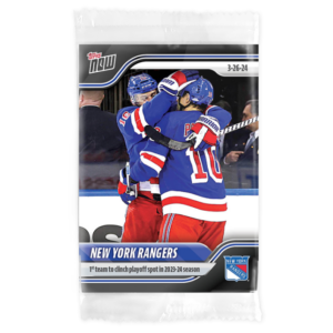 2023-24 TOPPS NOW  #153- New York Rangers 2 (1 of 160)