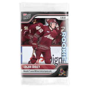 2023-24 TOPPS NOW  #157- Logan Cooley 3 (1 of 598)