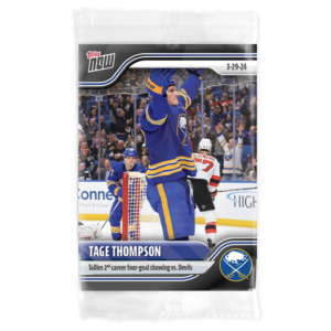 2023-24 TOPPS NOW  #158- Tage Thompson (1 of 163)