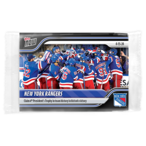 2023-24 TOPPS NOW  #172- New York Rangers 3 (1 of 349)
