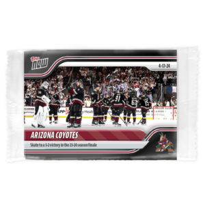 2023-24 TOPPS NOW  #174- Arizona Coyotes (1 of 344)