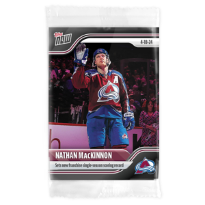 2023-24 TOPPS NOW  #175- Nathan MacKinnon 8 (1 of 100)