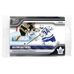 2023-24 TOPPS NOW  #178- Auston Matthews 12 (1 of 85)