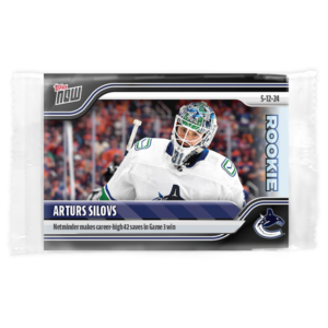 2023-24 TOPPS NOW  #196- Arturs Silovs (1 of 206)