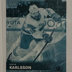 2022-23 Topps NOW Ice Parallel  #ASG40- Erik Karlsson 3 (1 of 10)
