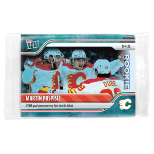 2023-24 TOPPS NOW /10 Blue Ice Parallel  #27- Martin Pospisil (1 of 10)