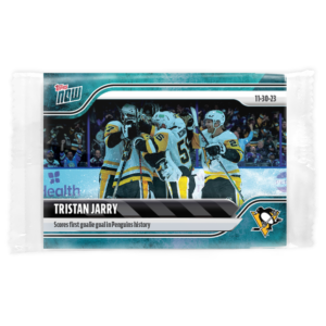 2023-24 TOPPS NOW /10 Blue Ice Parallel  #49- Tristan Jarry (1 of 10)