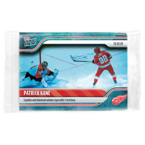 2023-24 TOPPS NOW /10 Blue Ice Parallel  #68- Patrick Kane 2 (1 of 10)