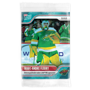 2023-24 TOPPS NOW /10 Blue Ice Parallel  #74- Marc-Andre Fleury (1 of 10)