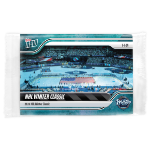 2023-24 TOPPS NOW /10 Blue Ice Parallel  #76- NHL Winter-Classic (1 of 10)