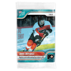 2023-24 TOPPS NOW /10 Blue Ice Parallel  #83- Jamie Drysdale (1 of 10)
