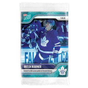 2023-24 TOPPS NOW /10 Blue Ice Parallel  #86- Mitch Marner 2 (1 of 10)