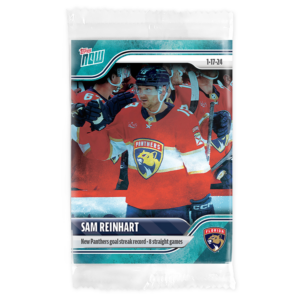2023-24 TOPPS NOW /10 Blue Ice Parallel  #89- Sam Reinhart (1 of 10)