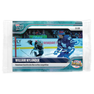 2023-24 TOPPS NOW /10 Blue Ice Parallel  #105- William Nylander 2 (1 of 10)