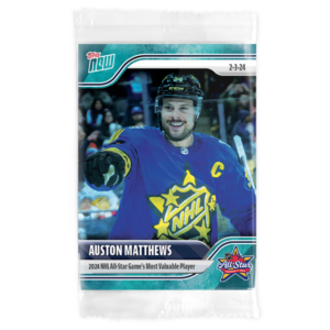 2023-24 TOPPS NOW /10 Blue Ice Parallel  #108- Auston Matthews 5 (1 of 10)