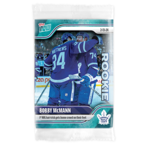 2023-24 TOPPS NOW /10 Blue Ice Parallel  #118- Bobby McMann 2 (1 of 10)