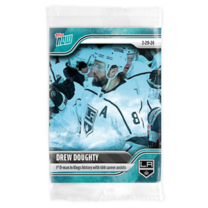 2023-24 TOPPS NOW /10 Blue Ice Parallel  #134- Drew Doughty (1 of 10)