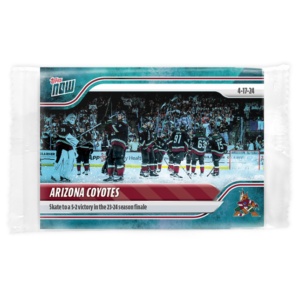 2023-24 TOPPS NOW /10 Blue Ice Parallel  #174- Arizona Coyotes (1 of 10)