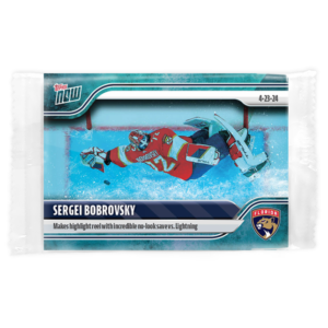 2023-24 TOPPS NOW /10 Blue Ice Parallel  #180- Sergei Bobrovsky (1 of 10)