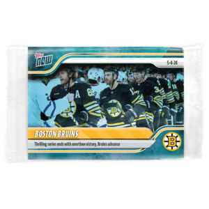 2023-24 TOPPS NOW /10 Blue Ice Parallel  #189- Boston Bruins 2 (1 of 10)