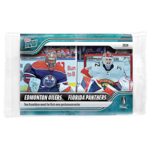 2023-24 TOPPS NOW /10 Blue Ice Parallel  #216- Edmonton Oilers 7 /Florida Panthers 4 (1 of 10)