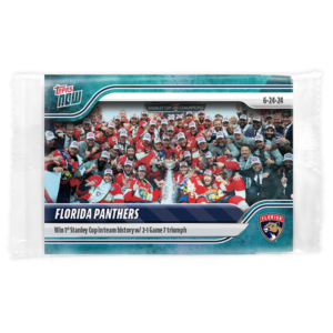 2023-24 TOPPS NOW /10 Blue Ice Parallel  #228- Florida Panthers 8 (1 of 10)
