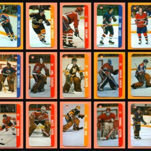 1983 Souhaits Renaissance NHL Mini Plastic Card Set of 140 Pieces