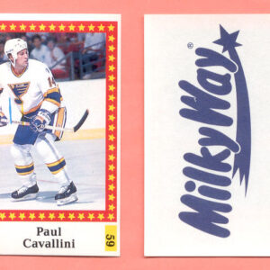 1991 Semic Sweden #59-Paul Cavallini