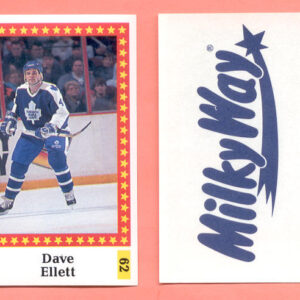 1991 Semic Sweden #62-Dave Ellet