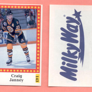1991 Semic Sweden #143-Craig Janney