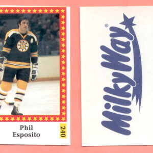 1991 Semic Sweden #240-Phil Esposito