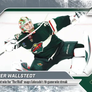 2025-26 Topps NOW #49- Jesper Wallstedt 2 (1 of 155)
